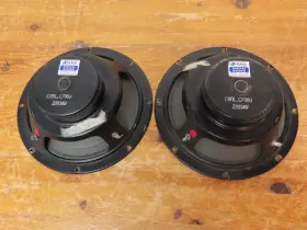 220349 Jensen C8rl 2 Vintage 1963 Speakers #220349 Blue/silver Labels As Found Untested