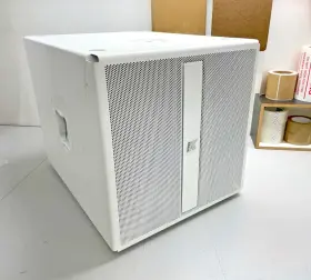 Kmt18-i K-array Kmt18 I Thunder Pro Audio 18 Inch White Powered Subwoofer With Dsp &