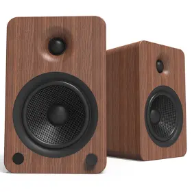 Yu6walnut Kanto Yu6 Powered Speakers - Walnut Pair Sku#1684377