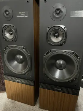 Jl-1080av Kenwood Studio Quality Loud-speakers Floor Speaker 3-way - Loud