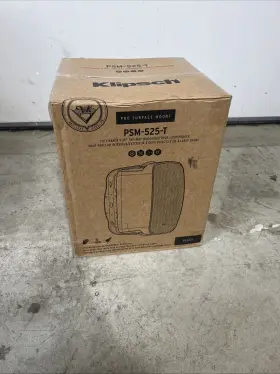 Psm-525-t Klipsch 1072004 Black Commercial Surface Mount Speakers Each