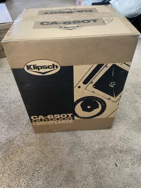 Ca-650-t Klipsch Ca-650t 6 1/2 Inch 2-way Weather Resistant Outdoor Speaker In White