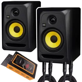 Krk 744271618495 Classic 5 Professional Bi-amp Powered Studio Monitor 2 Speakers Pair