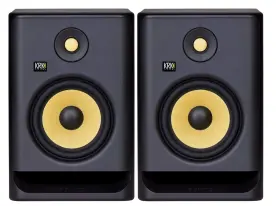 Ampk00169 Krk Rokit 7 Bi-amplified 7in Studio Monitor 135w Rms Xlr Black/yellow Pair Ampk00169 Krk Rokit 7 Bi-amplified 7in Studio Monitor 135w Rms Xlr Black/yellow Pair
