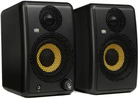 Goaux3-na Krk Goaux3 3-inch Powered Portable Studio Monitor Pair - Black