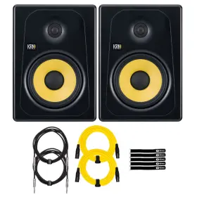 K8-na-ncables Krk K8-na Kreate 8 Inch Studio Monitor Reference Speakers Pair W Cables