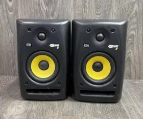Hae1089466 Krk Rokit 5 2-way In Powered Studio Monitor Speakers Black Rgp2 Power Cords