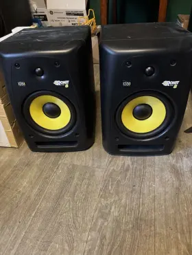 Rp8g2 Krk Systems Rokit Powered 8 Pair Monitors Studio Speakers