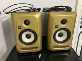 Rp8g3vg-na Krk Rokit 5 Generation 3 Special Edition Gold Active Studio Monitors Wired