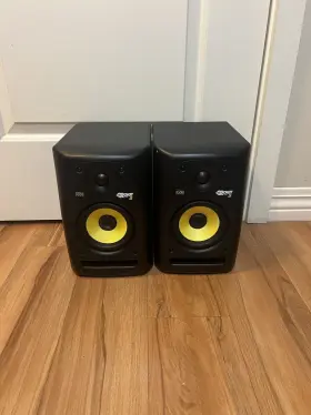 Rpg2 Krk Parts/repair Pair Of Rokit 5 Active Studio Monitor Speakers