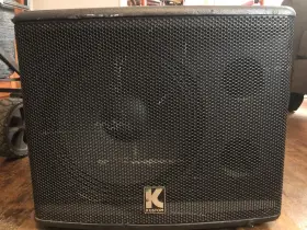 Ka112-sc Kustom 12 Inch Powered Subwoofer 200watt Rms 400 Watt Peak