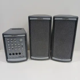 Kps-pm100t Kustom Powered Mixer And System One Speakers 3pc Set Kps-pm100t Kustom Powered Mixer And System One Speakers 3pc Set
