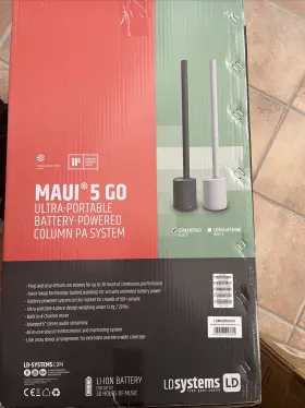 Ld Systems 049521243882 Maui 5 Go Portable Battery Only-powered Column Pa Speaker System
