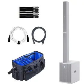 Ld Systems 789049899591 Maui 28 G3 Mix White Column Pa Speaker System W Digital Mixer Pack