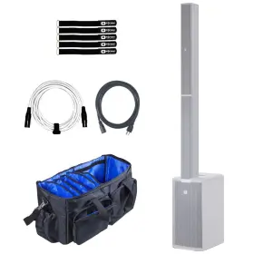 Ld Systems 789049899652 Maui 11 G3 Mix White Column Pa Speaker System W Digital Mixer Pack