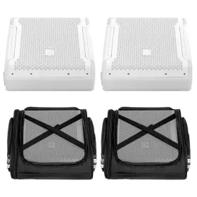 Ld Systems 789049908651 Mon 8 A G3 W Inch White Stage Monitors 2-pack With Covers