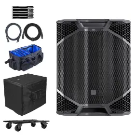 Ld Systems 789049909733 Icoa Pro Sub 21 A Inch Subwoofer With Castor Board And Cover