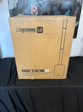 Lds-maui5go100 Ld Systems Maui 5 Go 100 Black Ultra-portable Powered Active Column Pa System