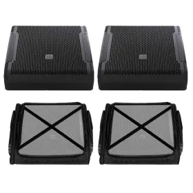 Lds-mon12ag3 Ld Systems Us -2pk Mon 12 A G3 Inch Coaxial Powered Stage Monitor Speakers Pair W Covers