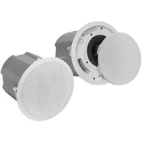 Es-52t Lowell 5.25 Inch 16w In-ceiling Speakers - White Pair Open Box