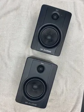 Bx5d2 M-audio One Pair 2 Bx5 D2 5 Inch Studio Monitors Speakers