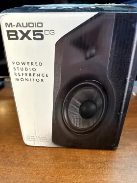 Bx5d3 M-audio Bx5 D3 - 5 Inch Powered Studio Reference Monitor Single Used Working