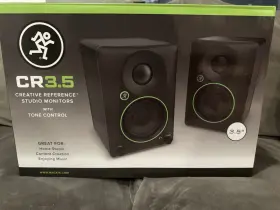 2059390-00 Mackie Cr3.5bt 3.5 Inch Powered Studio Monitors With Tone Control And Bluetooth Pair