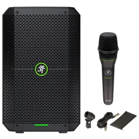 Em-89d Mackie 679628431499 Thump Go 8 Inch Portable Powered Dj Pa Speaker W Microphone