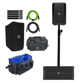 Mackie 789049913877 Thump Go 8 Inch Portable Battery Powered Loudspeaker W Subwoofer