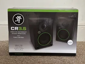 92638912 Mackie Cr3.5 Desktop Studio Speakers Professional Multimedia Monitors