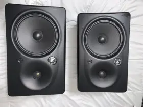 Hr824-mk2 Mackie Pair Of Hr824 Mkii 8 Inch 2 Way Active Studio Monitor Speaker Mk2 Mk