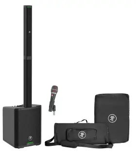 1300w Mackie Srm-flex V7 Line Array Dj Speaker Pa System With Sub Se Electronics Mic