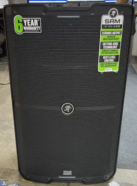 Srm215 Mackie V-class 15 Inch 2000 Watt Powered Active Dj Pa Loudspeaker W Bluetooth