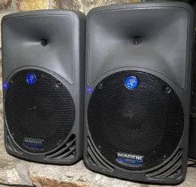 Srm350v1 Mackie Srm350 Speakers Pa Monitor Powered Active Loud 350w Original V1 Pair 10 Inch