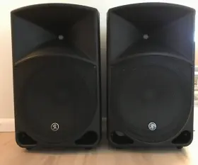 Thump15 Mackie Th15 2 Two Speakers 15 Inch Loudspeaker Thump 1000w - Black