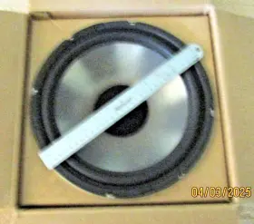 55-2982 Mcm 12 Inch Sub Speaker 350 Watts 2.5 Voice Coil 8 Ohm 67oz Magnet