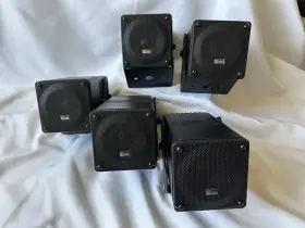 Mm-4xpd Meyer Sound Miniature Self-powered Loudspeaker Set Of 5