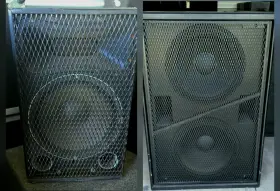 Upa-1a Meyer Full P.a System With 10 Speakers Amps Cables And Processing