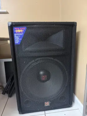 Pss-2500 Mj Pa Speaker 2500w Rms 2-way Wired Black