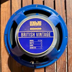 9911201 Mojotone Bv-25m 12-inch 25-watt 16-ohm Guitar Speaker. Top Condition