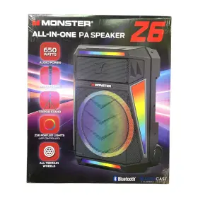 Mnz6 Monster Z6 All-in-one Pa Speaker System 650w With Auracast Bluetooth