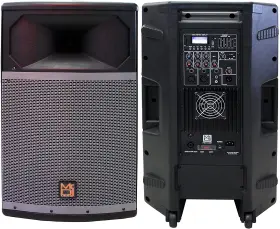 Pro115bt Mr Dj Usa Pro Pa 15 Inch 2-way Powered/active Live Sound Loudspeaker