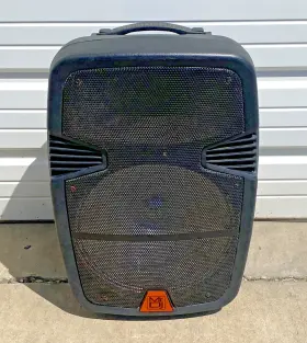 Pxbat-15 Mr.dj Usa Portable Powered Speaker 100-240v 50/60hz Power Tested