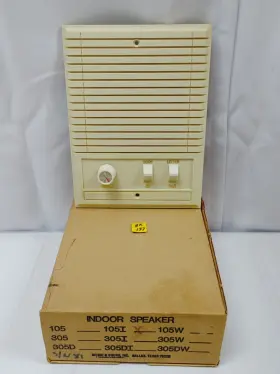 105t Music And Sound Inc Indoor Speaker 105t Music And Sound Inc Indoor Speaker