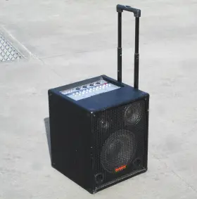 Rpa-4 Nady Audio Portable 100w Rolling Pa Sound System 10 Inch Woofer 4-ohm Speaker