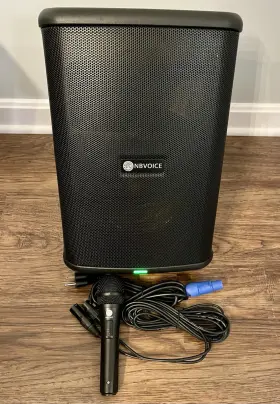 Nbvpps108 Nbvoice All-in-1 Portable Spkr System 2-way Powered 8 Inch Bluetooth 180w