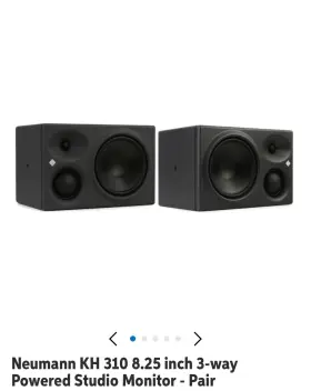 Kh310l Neumann 615104229280 2x Kh 310 Active Speaker Powered Studio Monitor Left And Right Pair