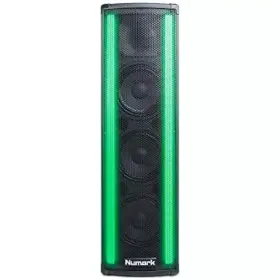 200w Numark 656942145967 2 Qty. Lightwave 2-way Dj Speakers With Beat Syncftd Led Lights