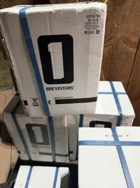 103im One Systems All Weather Pro Audio 70v Speaker 90x40 Horn 200w Peak Nos