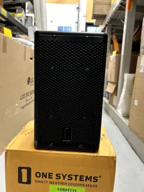 106.hth-wht One Systems 106.hth Platinum Hybrid Series Speaker White